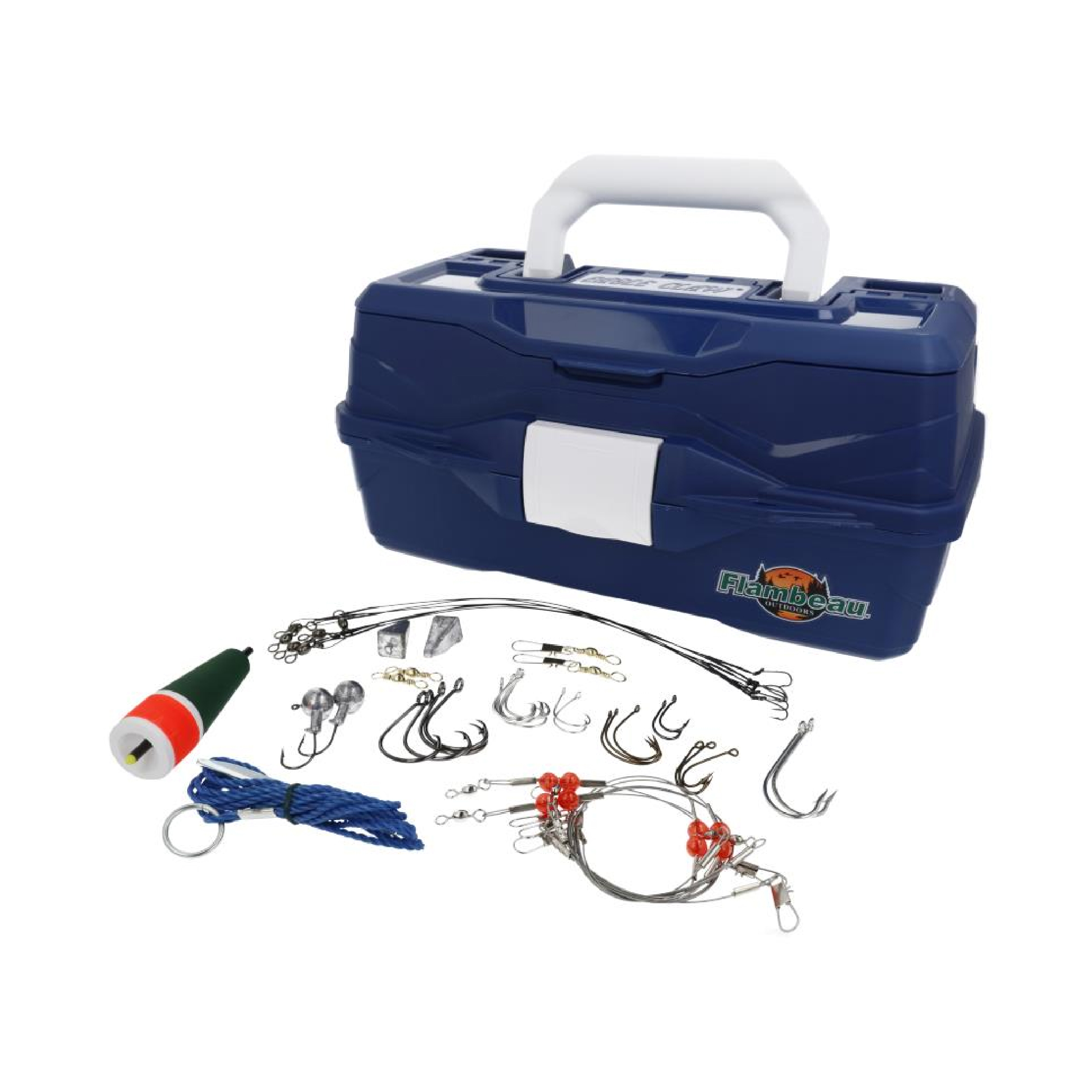 Eagle Claw 55 Pieece Go Fish Tackle Box Kit