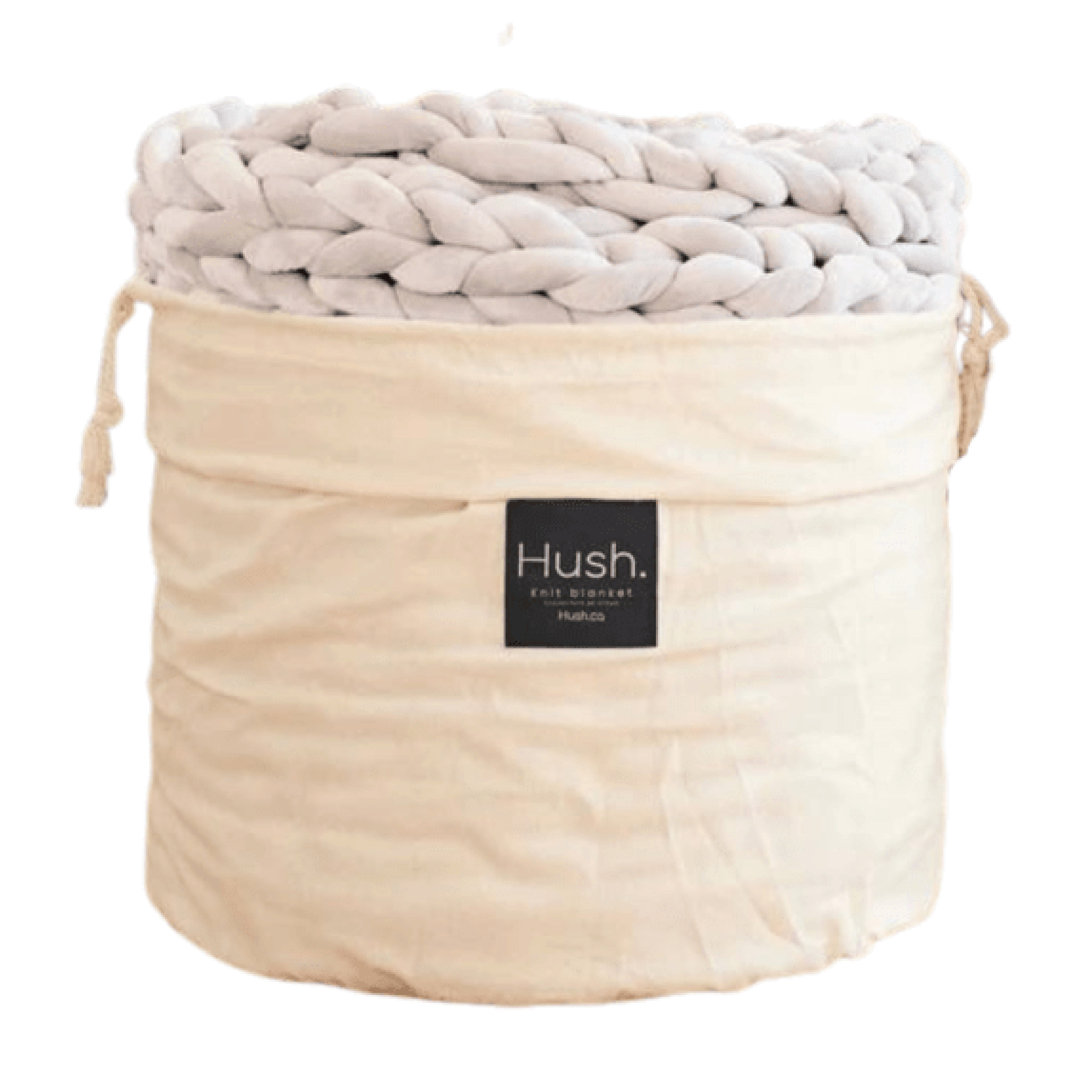 Hush. Hand Knitted 15Lbs Weighted Blanket
