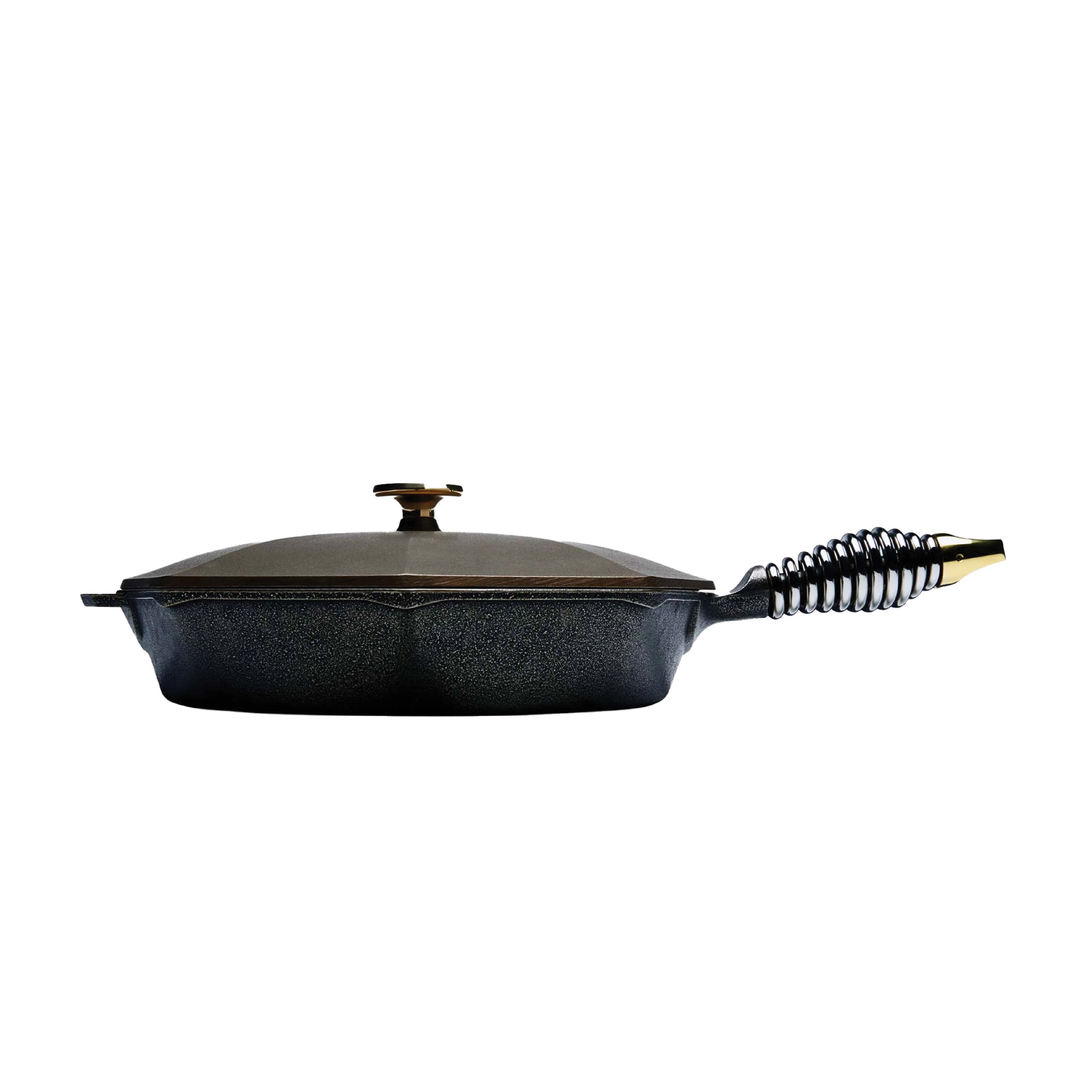 Lodge Finex - 10 Inch Cast Iron Skillet & Lid Set