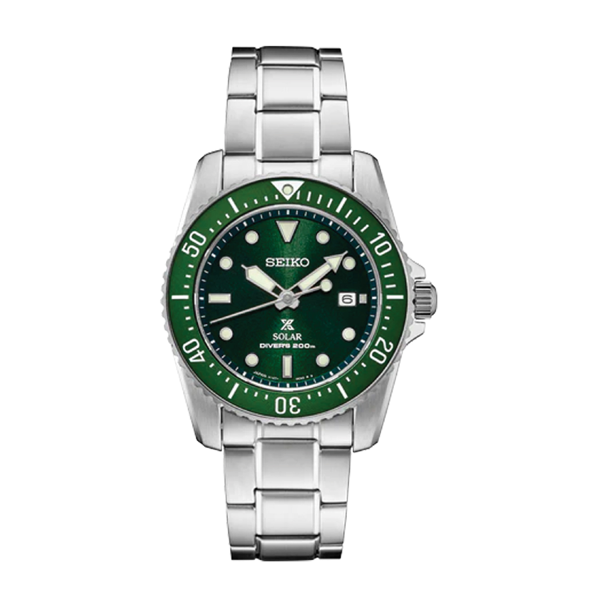 Seiko 5 Sport Watch with Green Dial