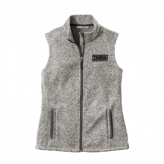 Port Authority Ladies Sweater Fleece Vest