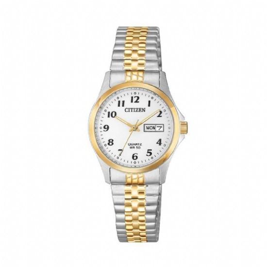 Citizen Women's Expansion Band Quartz Two Tone Watch