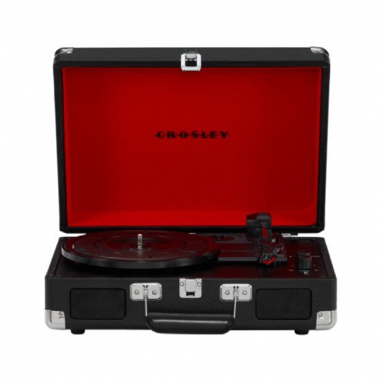 Crossley Cruiser Plus Portable Turntable- Black